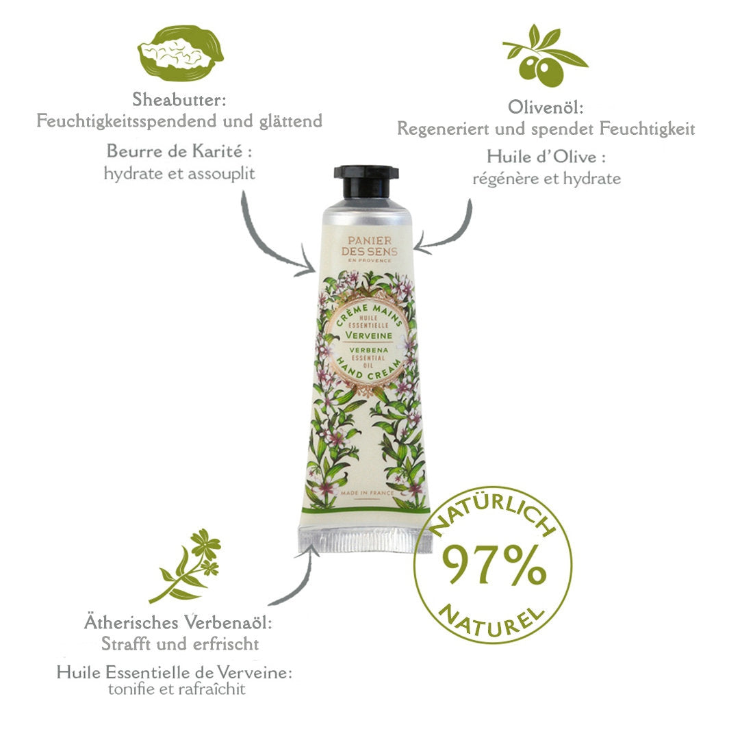 Handcreme: Verveine 30ml von Panier des Sens