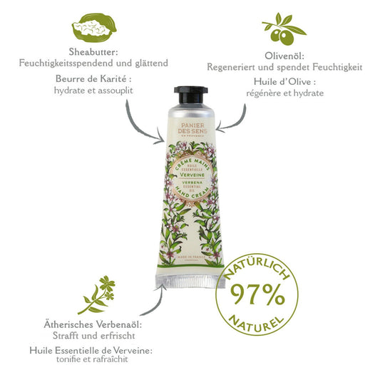 Handcreme: Verveine 30ml von Panier des Sens