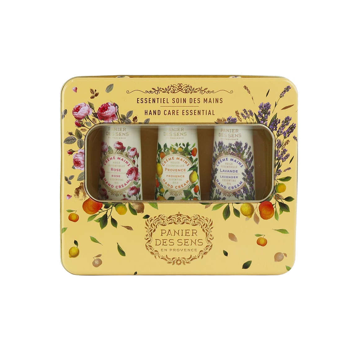 Handcreme Pflege-Set: Les Essentiels - Lavendel/ Provence/ Rose von Panier des Sens