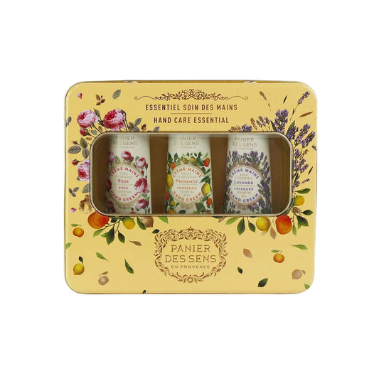 Handcreme Pflege-Set:  Les Essentiels - Lavendel/ Provence/ Rose von Panier des Sens