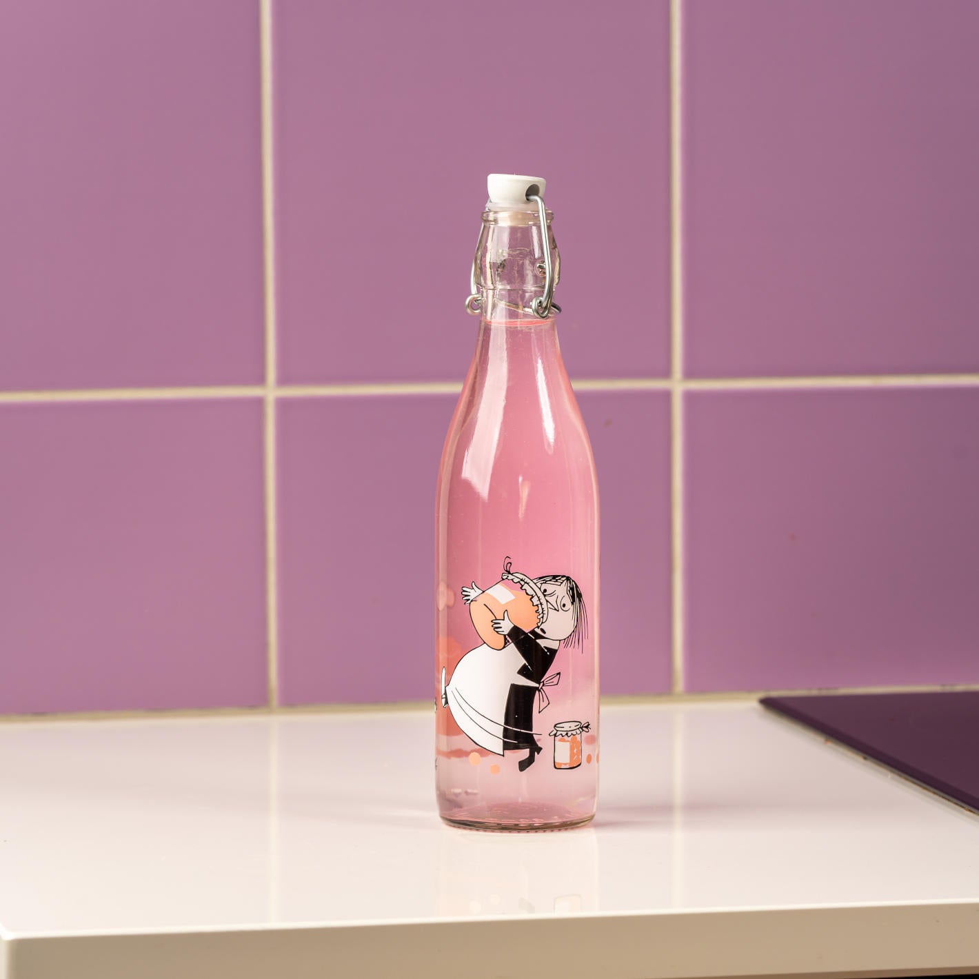 Glasflasche: Mumin - Marmelade 500ml von Muurla