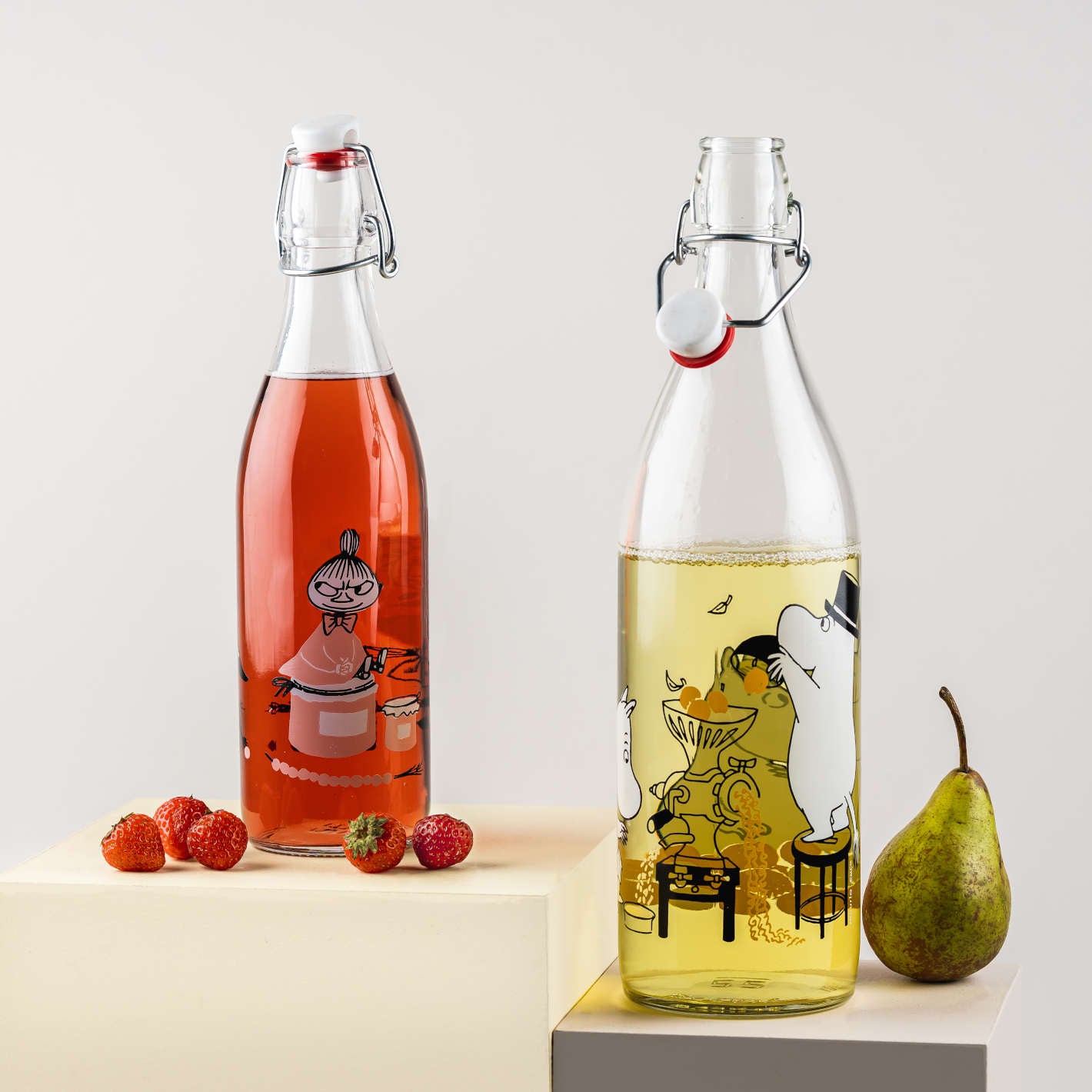 Glasflasche: Mumin - Marmelade 500ml von Muurla