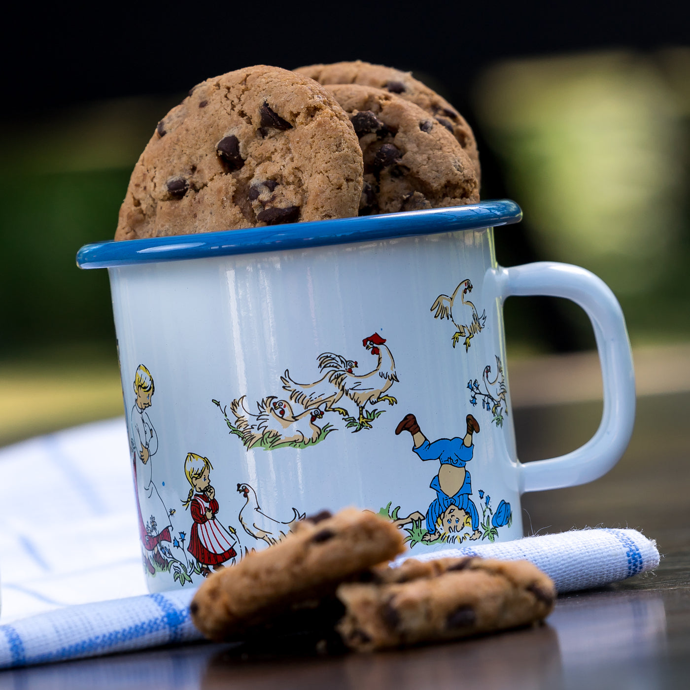 Tasse aus Emaille: Michel aus Lönneberga - Die Familie von Muurla