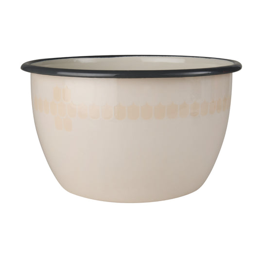 Schüssel aus Emaille: Vappu in the Kitchen- apricot von Muurla