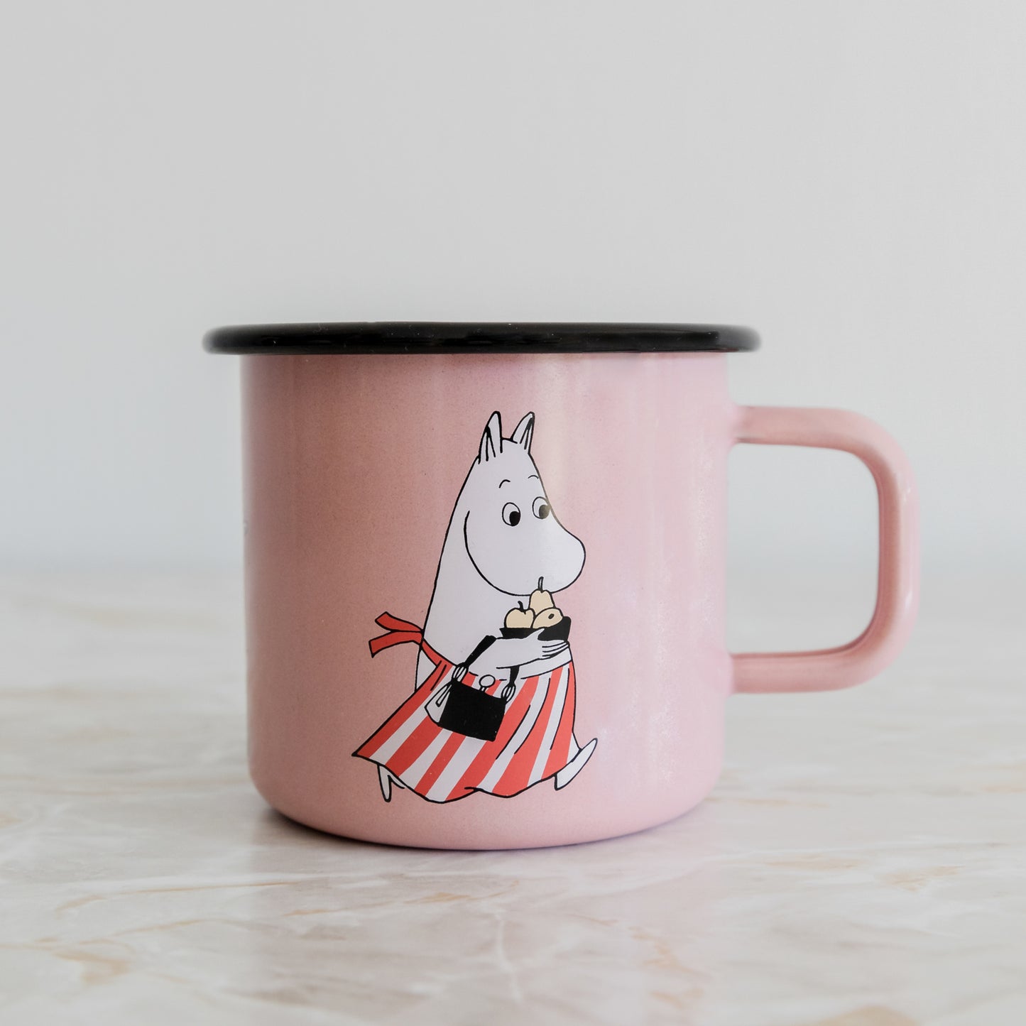 Tasse aus Emaille: Mumin Retro - Muminmamma von Muurla