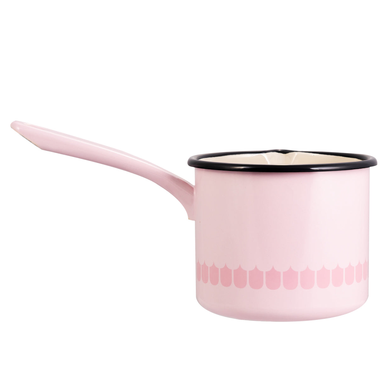 Saucenpfanne aus Emaille: Vappu in the Kitchen - rosa von Muurla