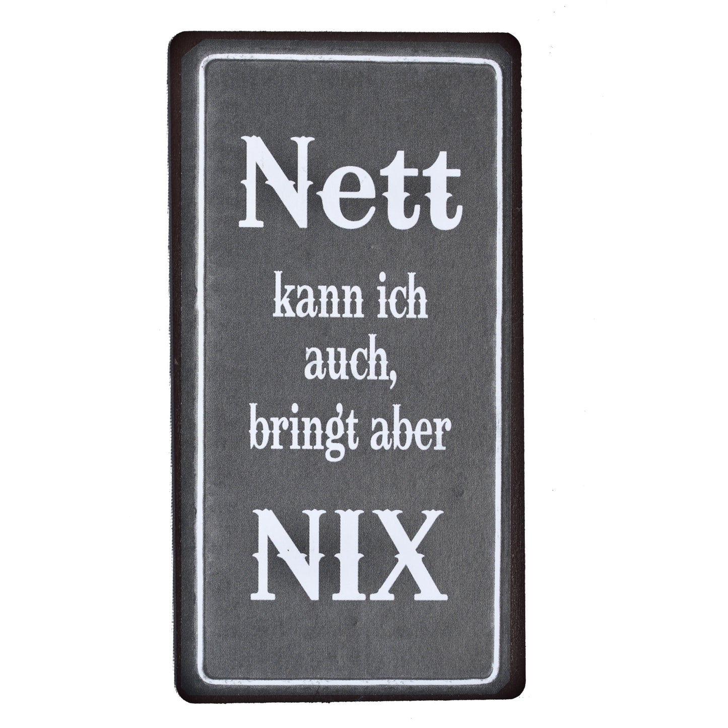 Magnet: Nett kann ich auch, bringt aber nix
