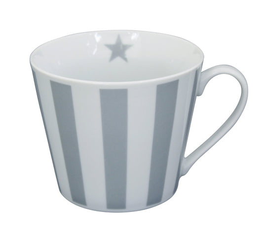 Tasse: Vertical Stripes Grey