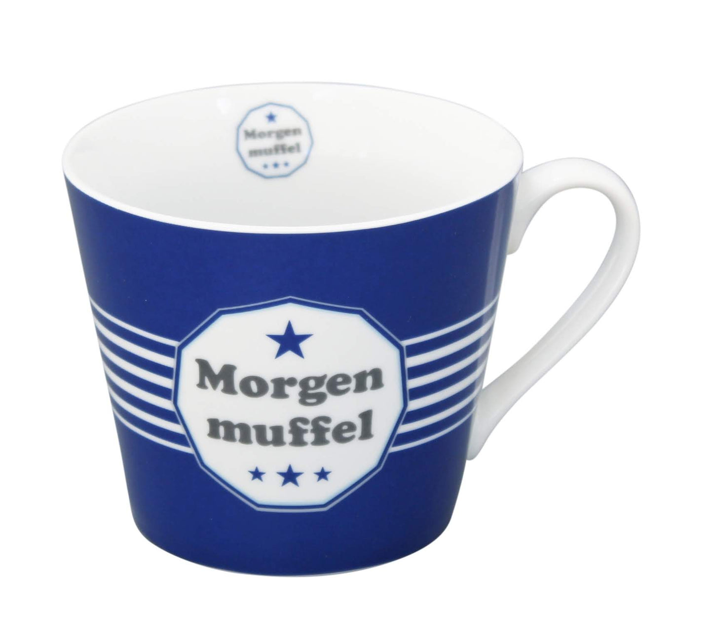 Tasse: "Morgen Muffel"