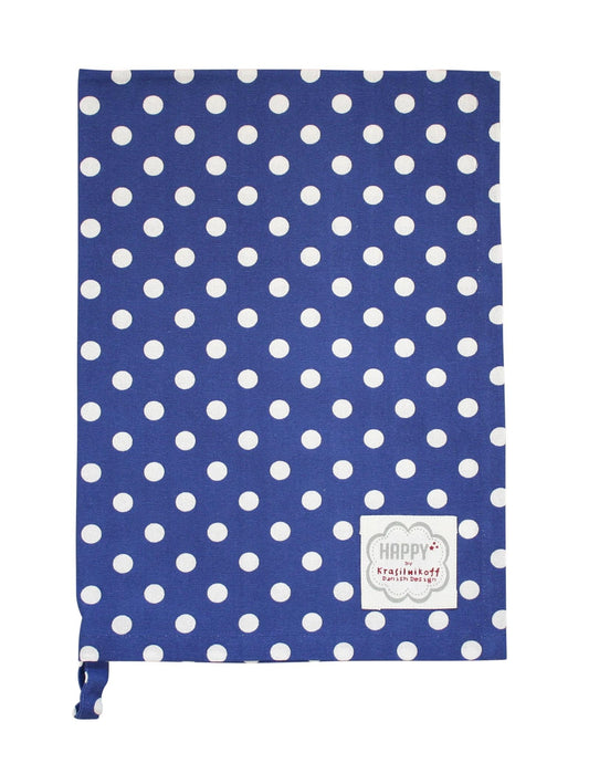 Küchentuch: Dots Dark Blue