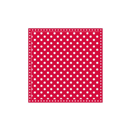 Servietten: Dots Red