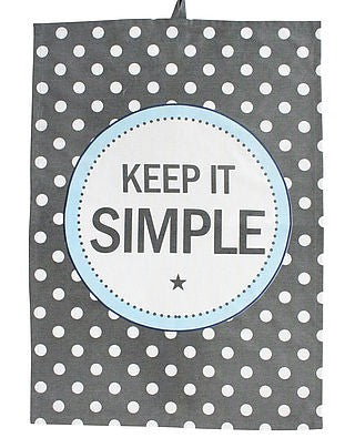 Küchentuch: Keep It Simple