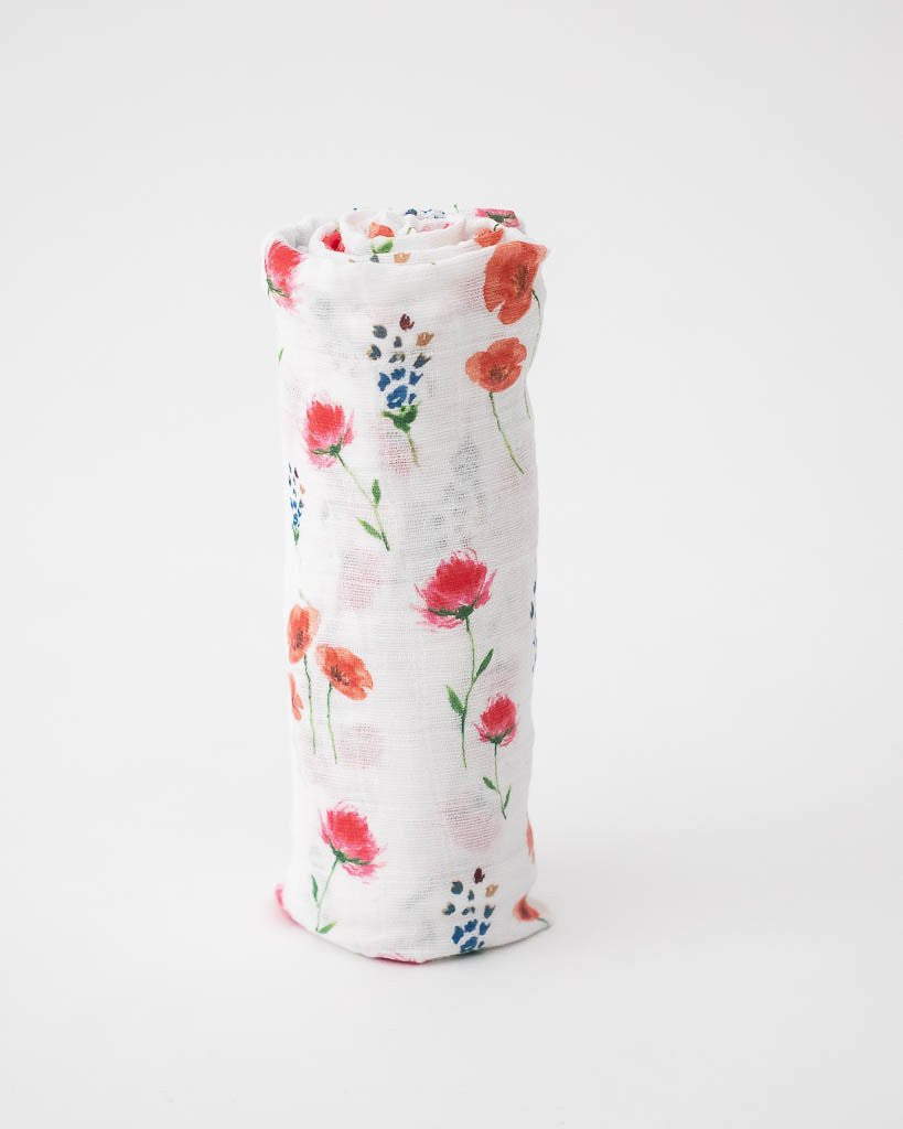 Cotton Muslin Swaddle: "Wild Mums" von Little Unicorn