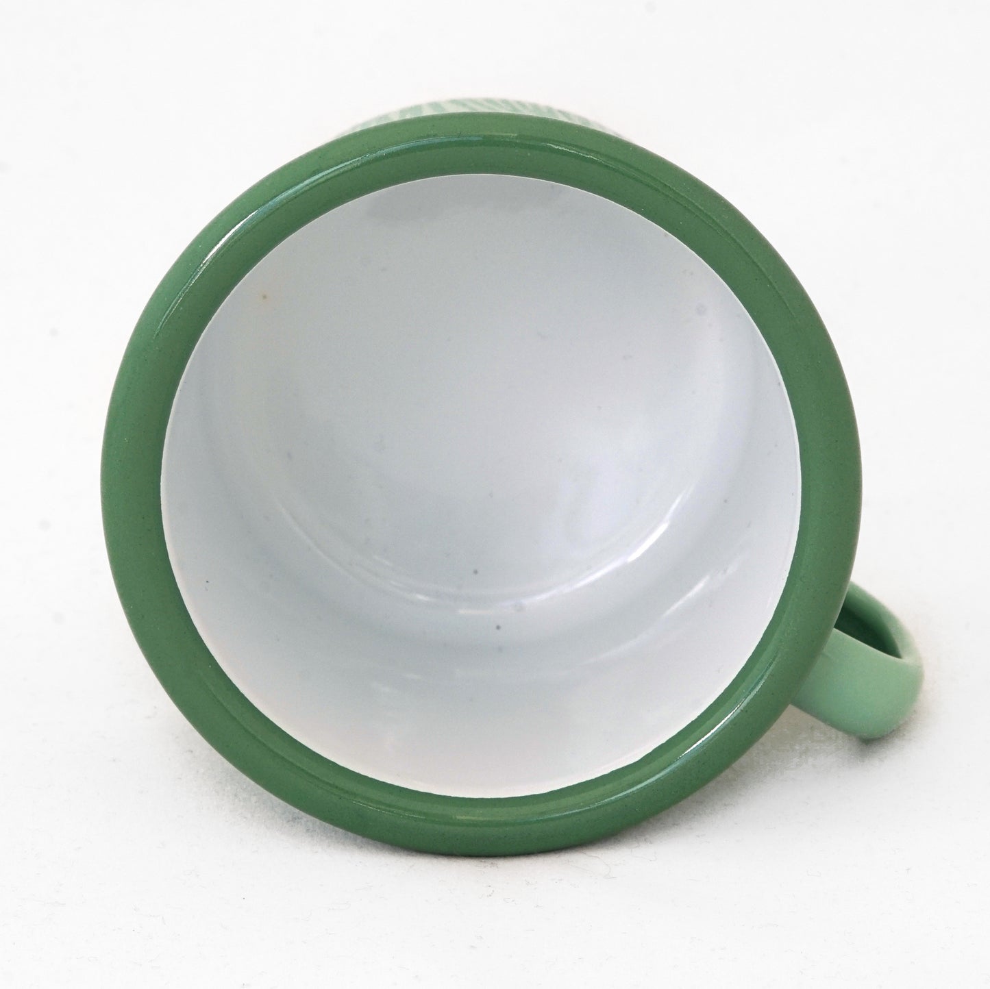 Tasse aus Emaille: Mumins im Garten - Boys - grün von Muurla