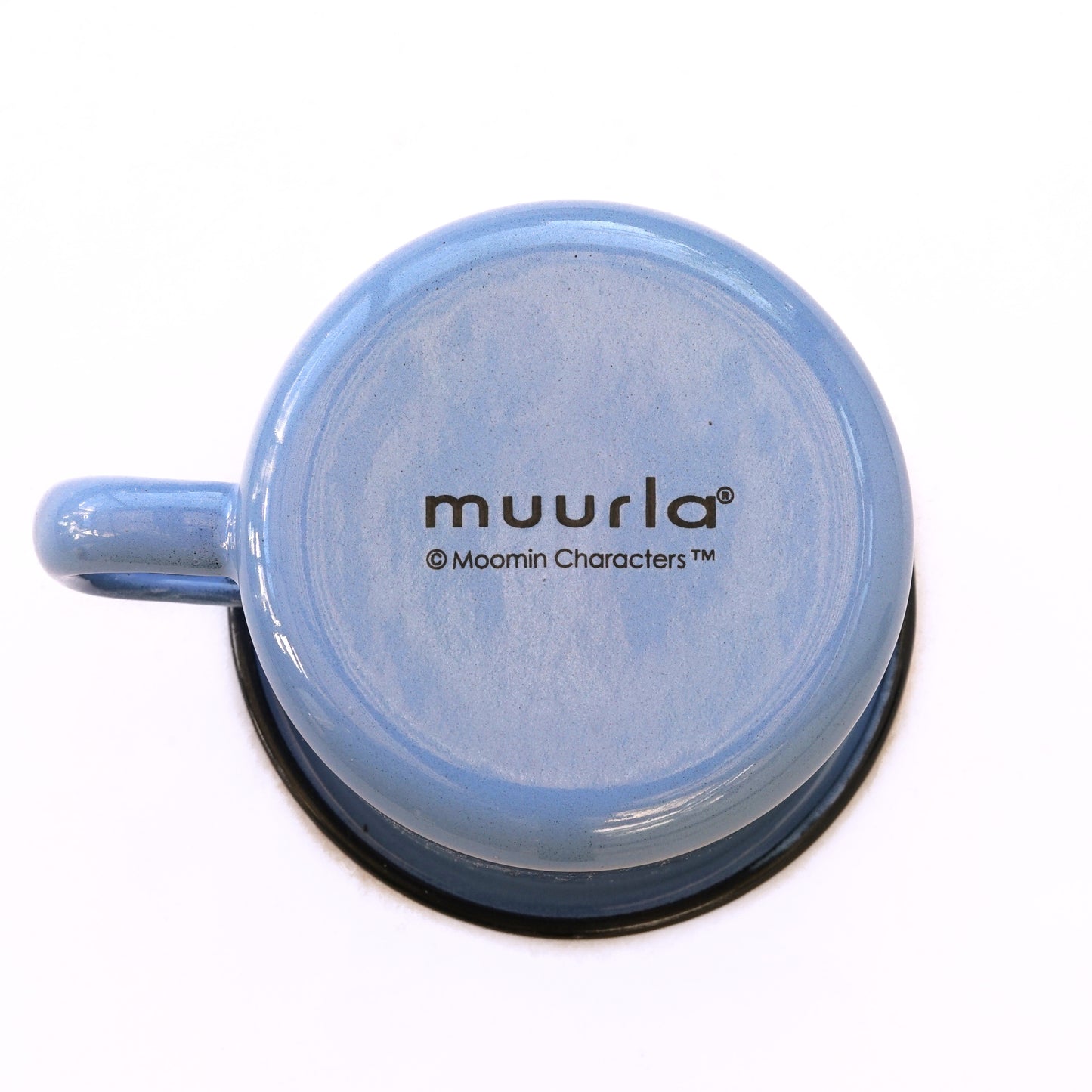 Tasse aus Emaille: Mumin Freunde - Mumin blau von Muurla