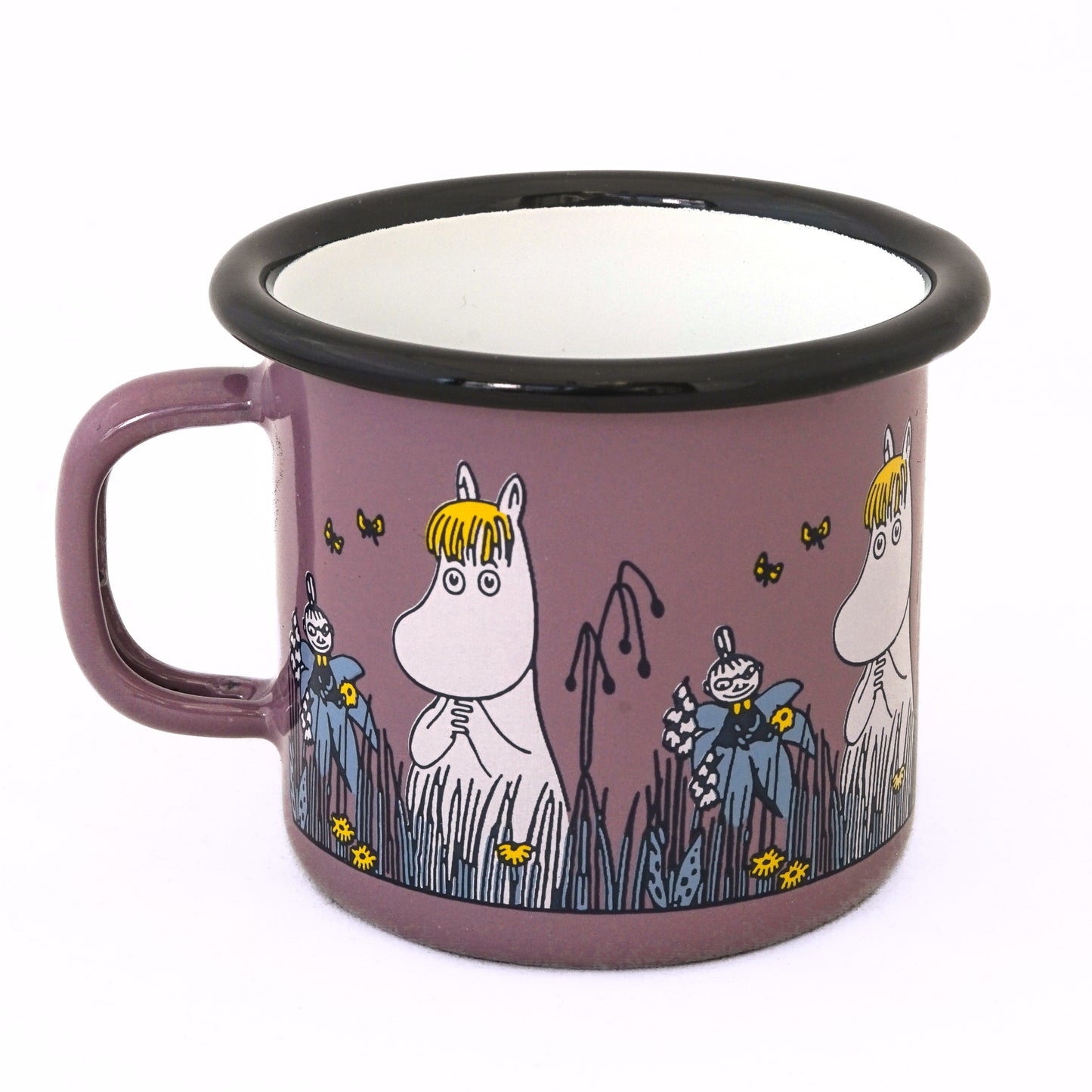 Tasse aus Emaille: Mumin Freunde - Snorkfräulein lila von Muurla