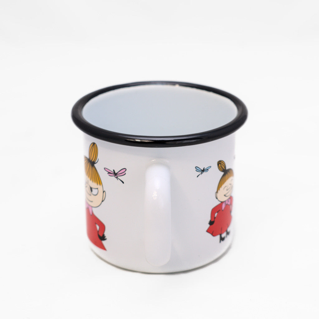 Tasse aus Emaille: Mumin Colors - Kleine My weiss von Muurla