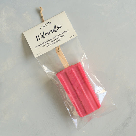 Feste Ganzkörperseife: Soapsicle Watermelon von miss poppy's