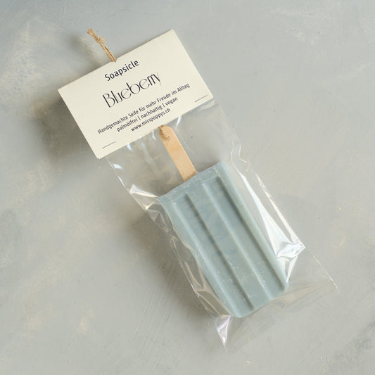 Feste Ganzkörperseife: Soapsicle Blueberry von miss poppy's