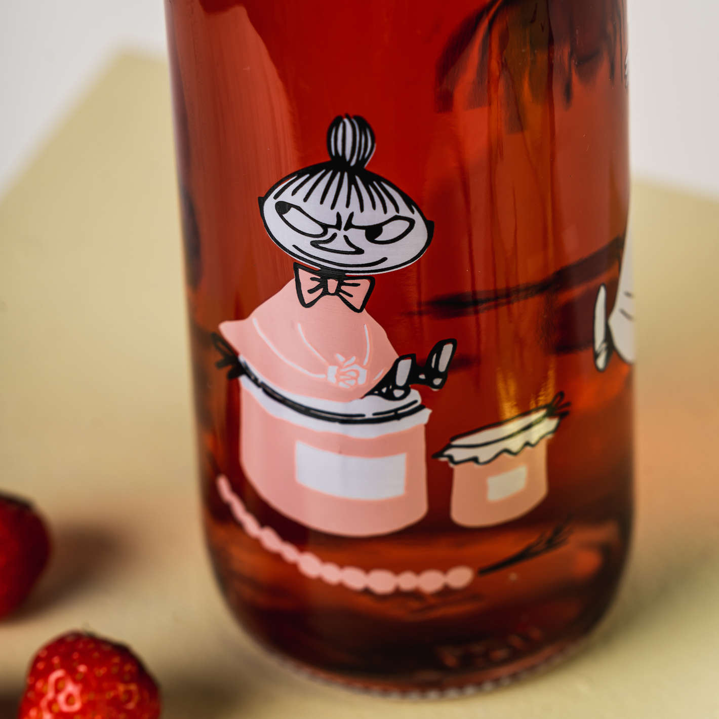 Glasflasche: Mumin - Marmelade 500ml von Muurla